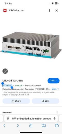 Embedded box pc for sale