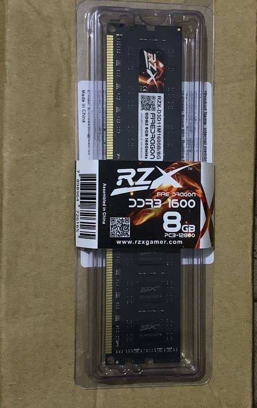 8 GB ddr3 1600 mhz pc3 ram 3