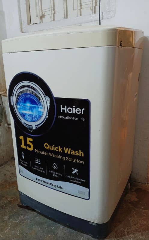 Haier Fully Automatic Washing Machine For Sell 2