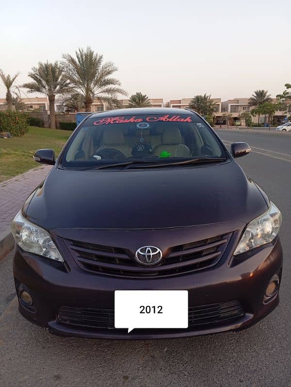 Toyota Corolla GLI 2012 0