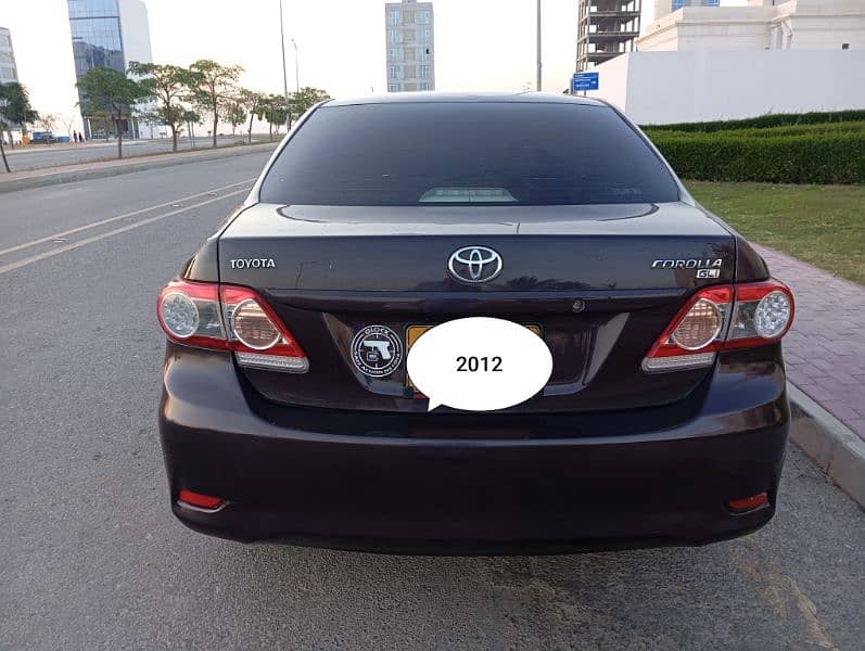 Toyota Corolla GLI 2012 1