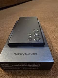 100% PTA official S22 ulta just for sale not for exchange