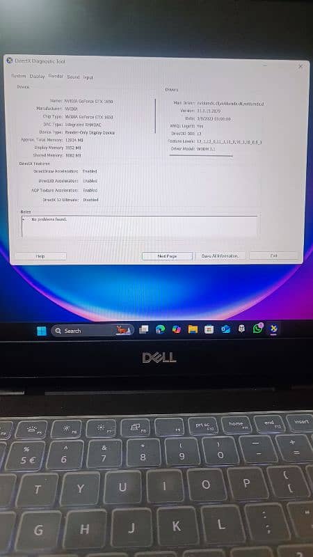 Dell Inspiron 7590 16gb 512gb 4gb gtx 1650 gaming software development 5