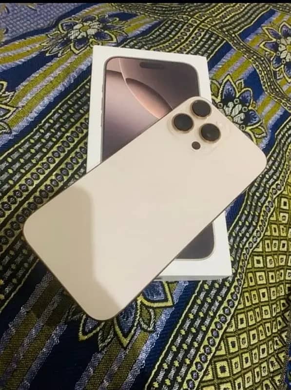 Iphone 16 pro max 256gb HK physical dual sim 0