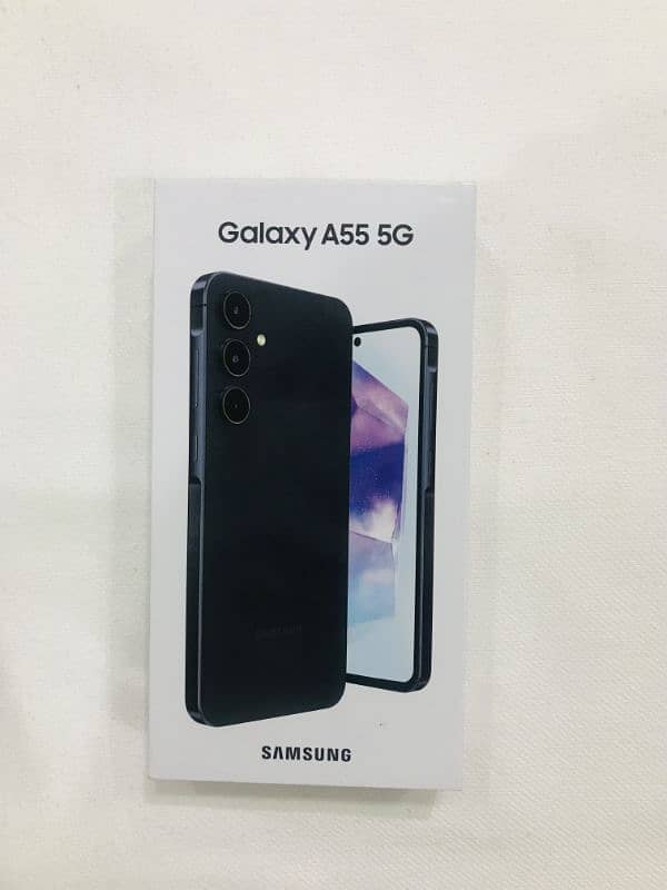 Samsung A55 5G with box 5