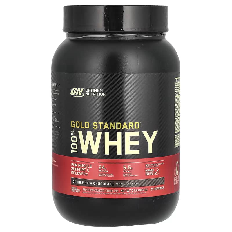  Optimum Nutrition Gold Standard Whey - Double Rich Chocolate (100% 0