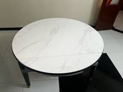 Dining table with 6 chair table set