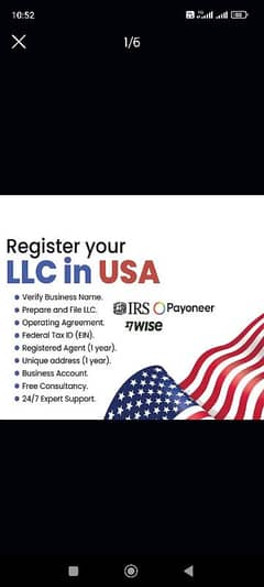 LLC Registration, Trademark, Domain, Hosting & Amazon FBA Services