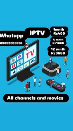 IPTV All channel and movie's