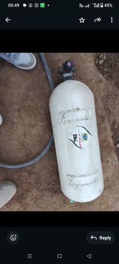 LPG original santro baby cylinder for any car available in Okara City