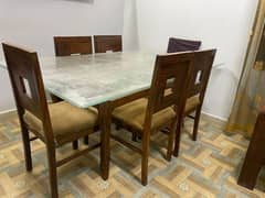 6 chair dinning table