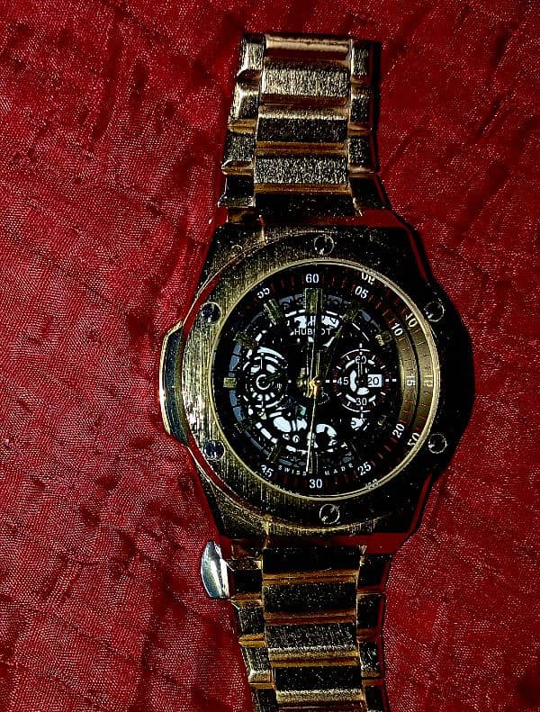 Hublot Skeleton Dial Watch 0