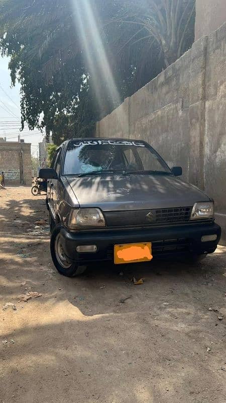 Suzuki Mehran VX 1991 4