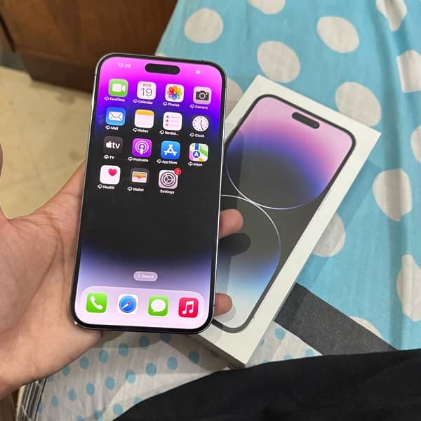 iphone 14 pro max 128 gb NON PTA, LLA 0