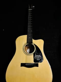 fender jumbo semi acoustic guitar