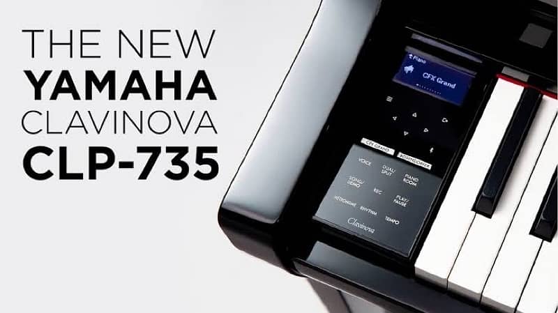 Yamaha Clavinova CLP-735 box pack / Piano / keyboard / grand piano 3