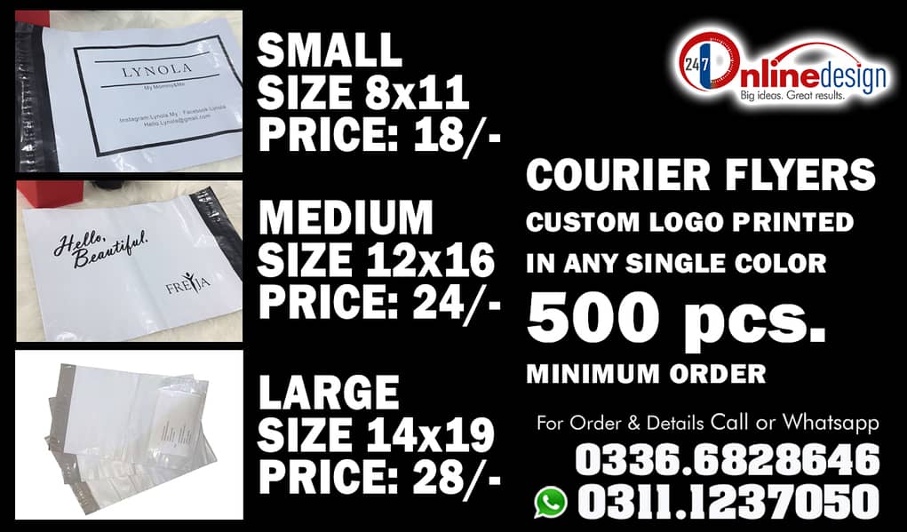 Burger box | Paper Bag | Wrap sheet | Pizza box | Fries Poch | Flyers 7