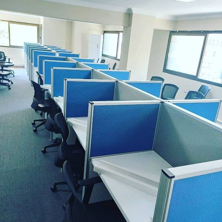 Furnished call center ,Office,Hall ,for rent 0