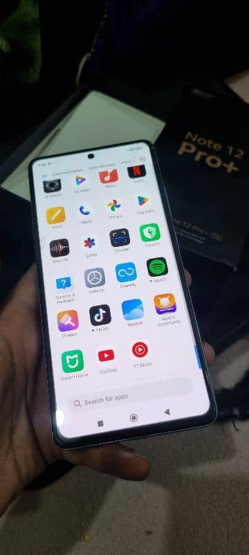 Xiaomi Note 12 pro plus 5g with box 8