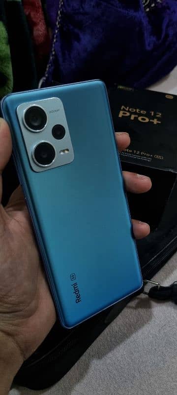 Xiaomi Note 12 pro plus 5g with box 18