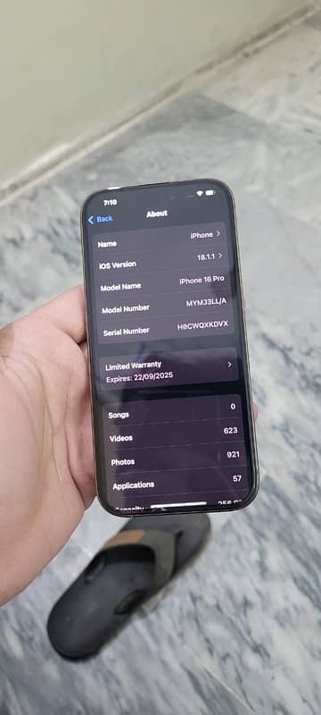 Iphone 16 pro desert titanium 256 gb 1