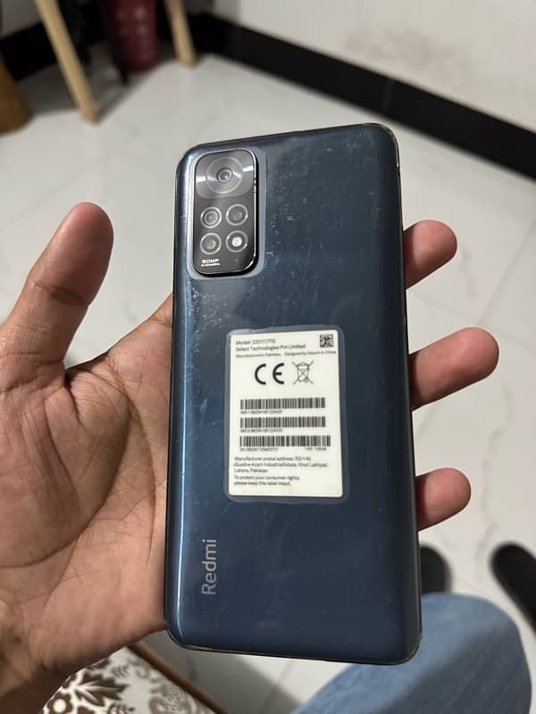 redmi note 11 complete box 4