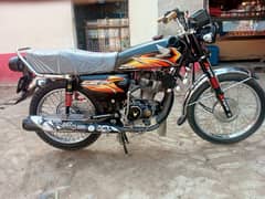 HONDA . CG 125  For sale 2021 model ha Bht axhi condition ha bike