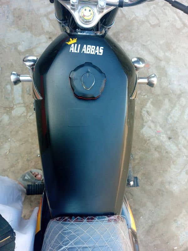 HONDA . CG 125  For sale 2021 model ha Bht axhi condition ha bike 1