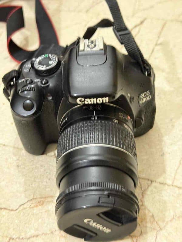 DSLR 600D Lens Details (Canon 28-80mm Zoom Lens) 0