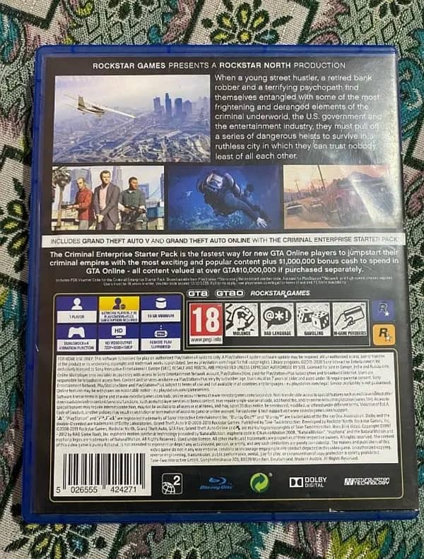 GTA 5 Ps4 Premium Edition 1