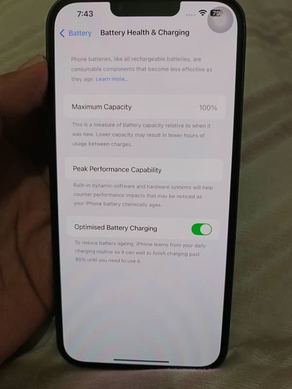 Iphone 13 pro max (100% health) 4
