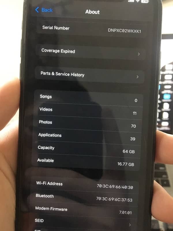 Iphone xr dual PTA approved 64gb 1