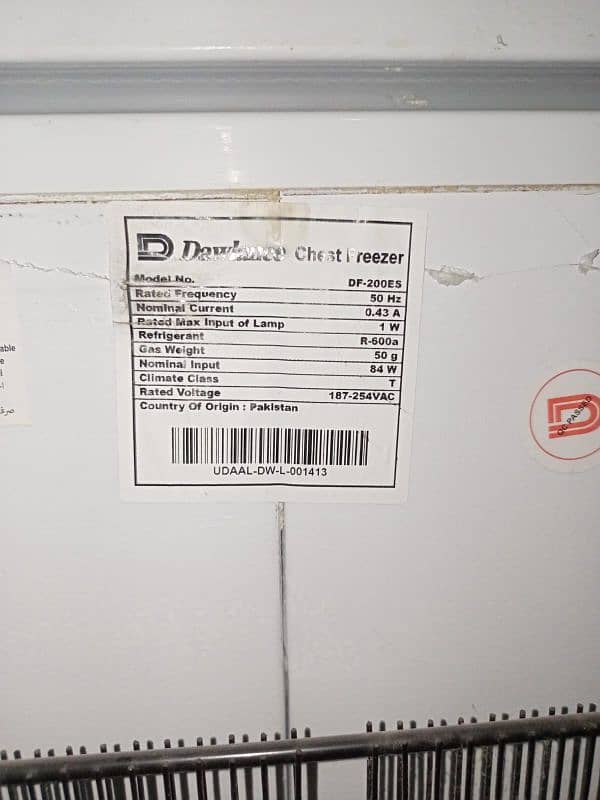 dawlance mini deep freezer single door wala 5