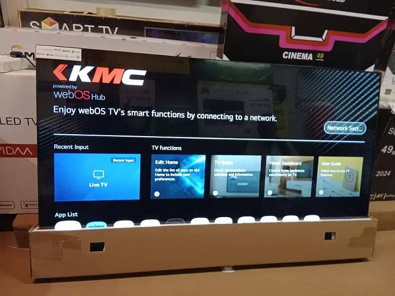 LG 75" inch Web/Os Smart Led tv UHD 120/hz HDR 10 Dolby Vision 2