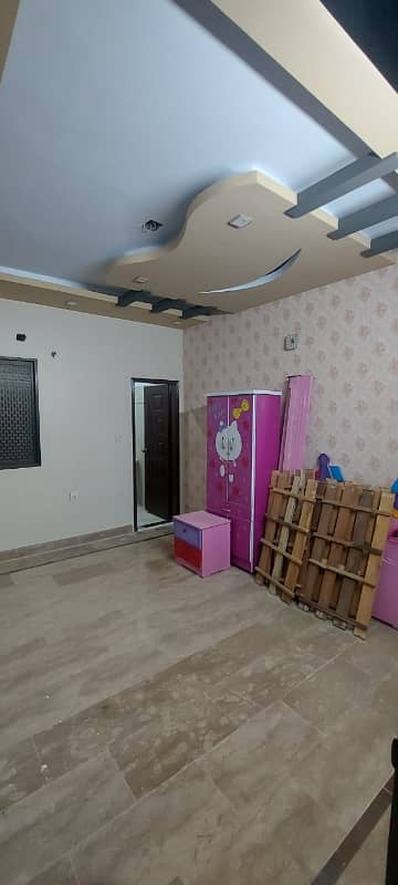 130 sq yards beutyfull portion for rent in shaz bengloz society 7