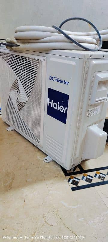 Ac DC inverter 1.5 Ton Haier One season use for sale03424927340 0