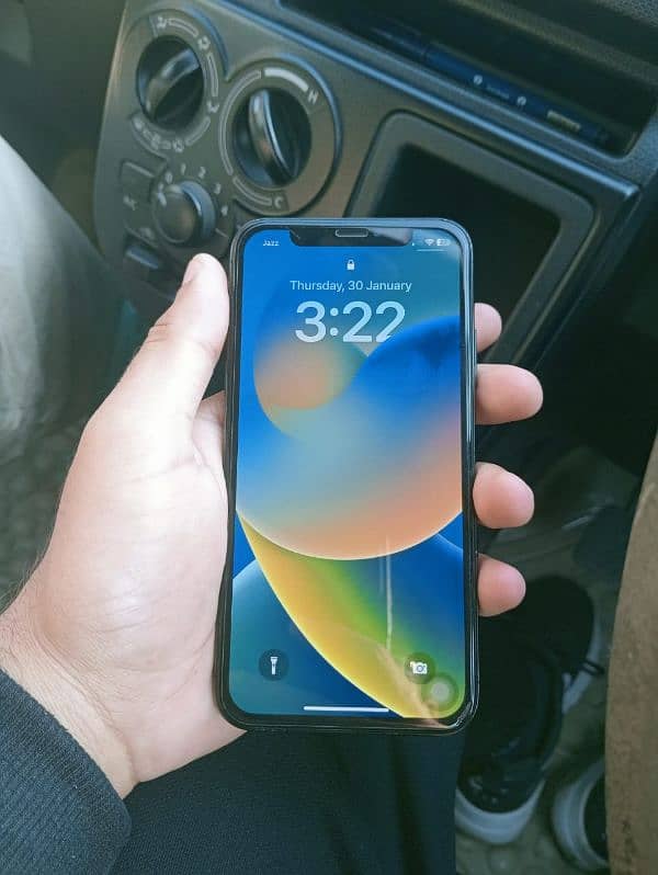 iphone X black color 256 gb 1