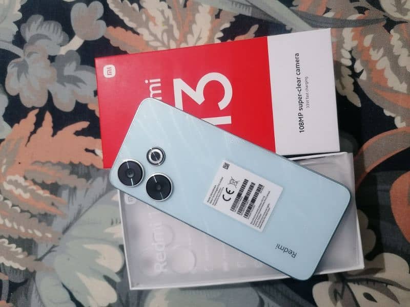 Redmi 13  8/256 Brand new just one month use 10/10 condition 1