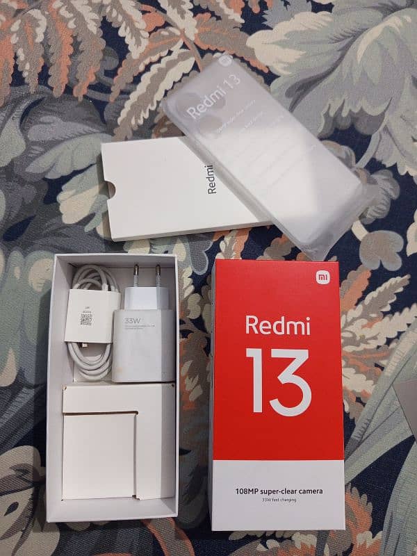 Redmi 13  8/256 Brand new just one month use 10/10 condition 7