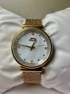 Slazenger Women goldstrap watch