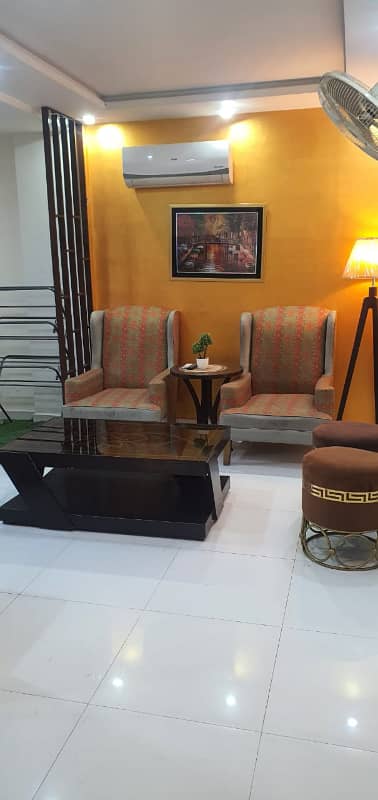 Luxury 1 Bed Fully Furnished Flat Available For Rent in AA Block Bahria Town Lahore 6