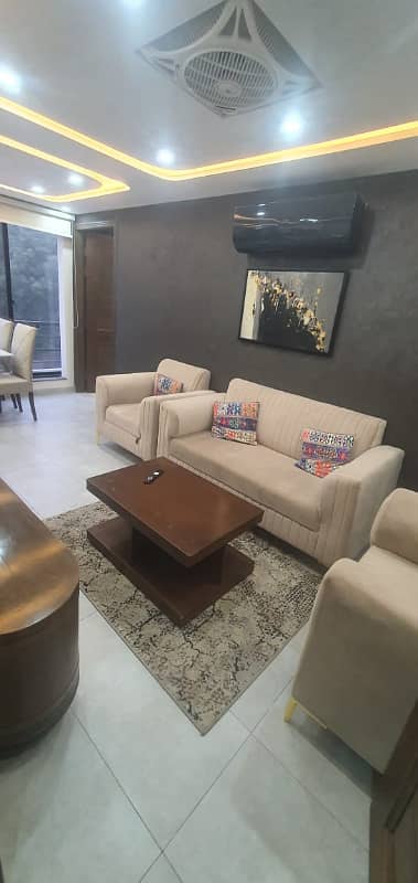 1 Bed Modern Designer Luxury Fully Furnished Apartment Available For Sale In Sector C Bahria Town Lahore 7