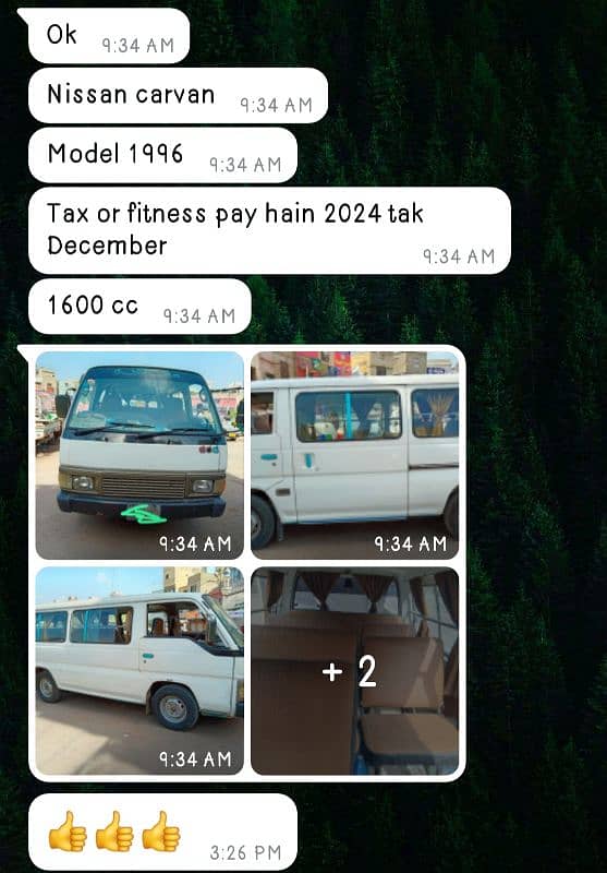 Van For Sale at Reasonable Price in Karachi city 0