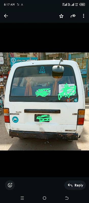 Van For Sale at Reasonable Price in Karachi city 2