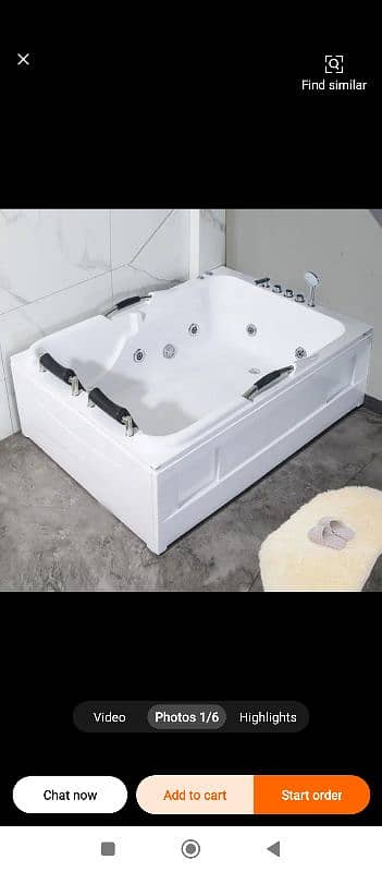 jacuzi Bathtub / Jacuuzzi / Corian / Corian and PVC design Vanity 18