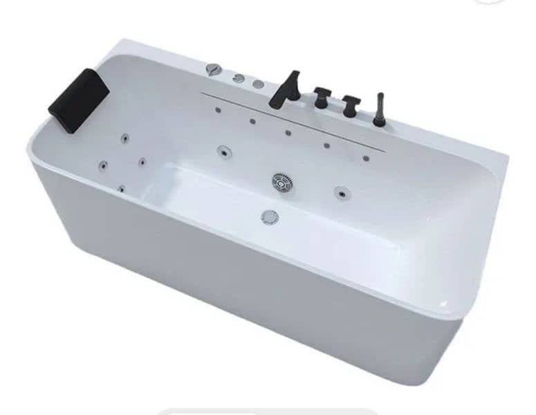 Acrylic jacuuzi/ jacuzi Bath tub and  shower tray 13