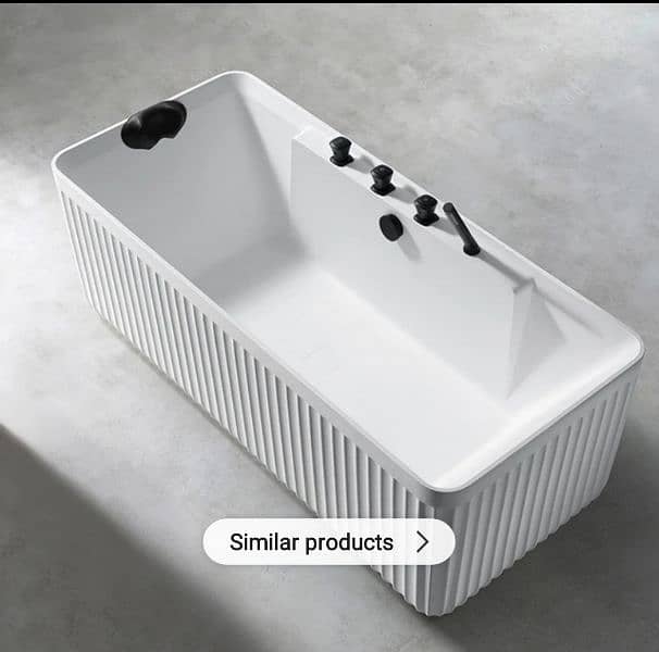 Acrylic jacuuzi/ jacuzi Bath tub and  shower tray 14