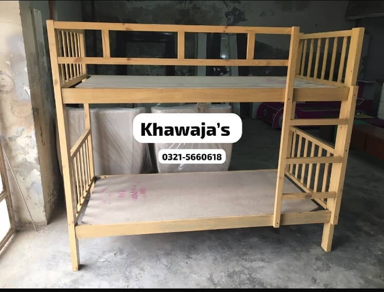 wooden Bunk bed ( khawaja’s interior Fix price workshop 2