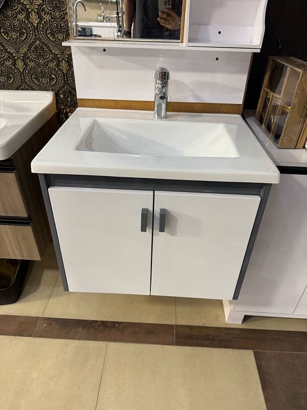 PVC Bathroom vanity/ vanity/Bathroom cabinet/ venity/ Corian vanity 19