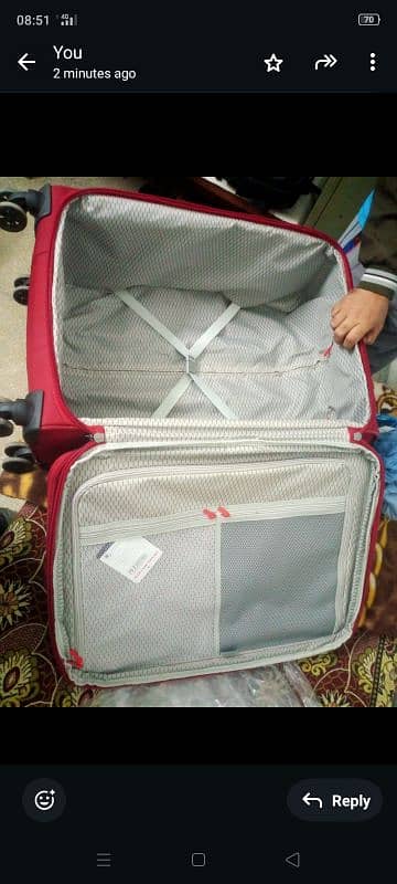 Berg Branded new luggage bag 26 size 6